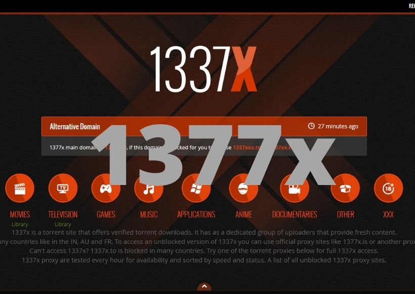 7 Sites like 1377x.to / 1377x. Similar Torrent Sites