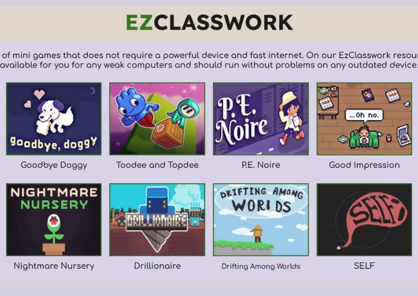 EzClasswork Games – Gamified Learning For a Smarter Experience